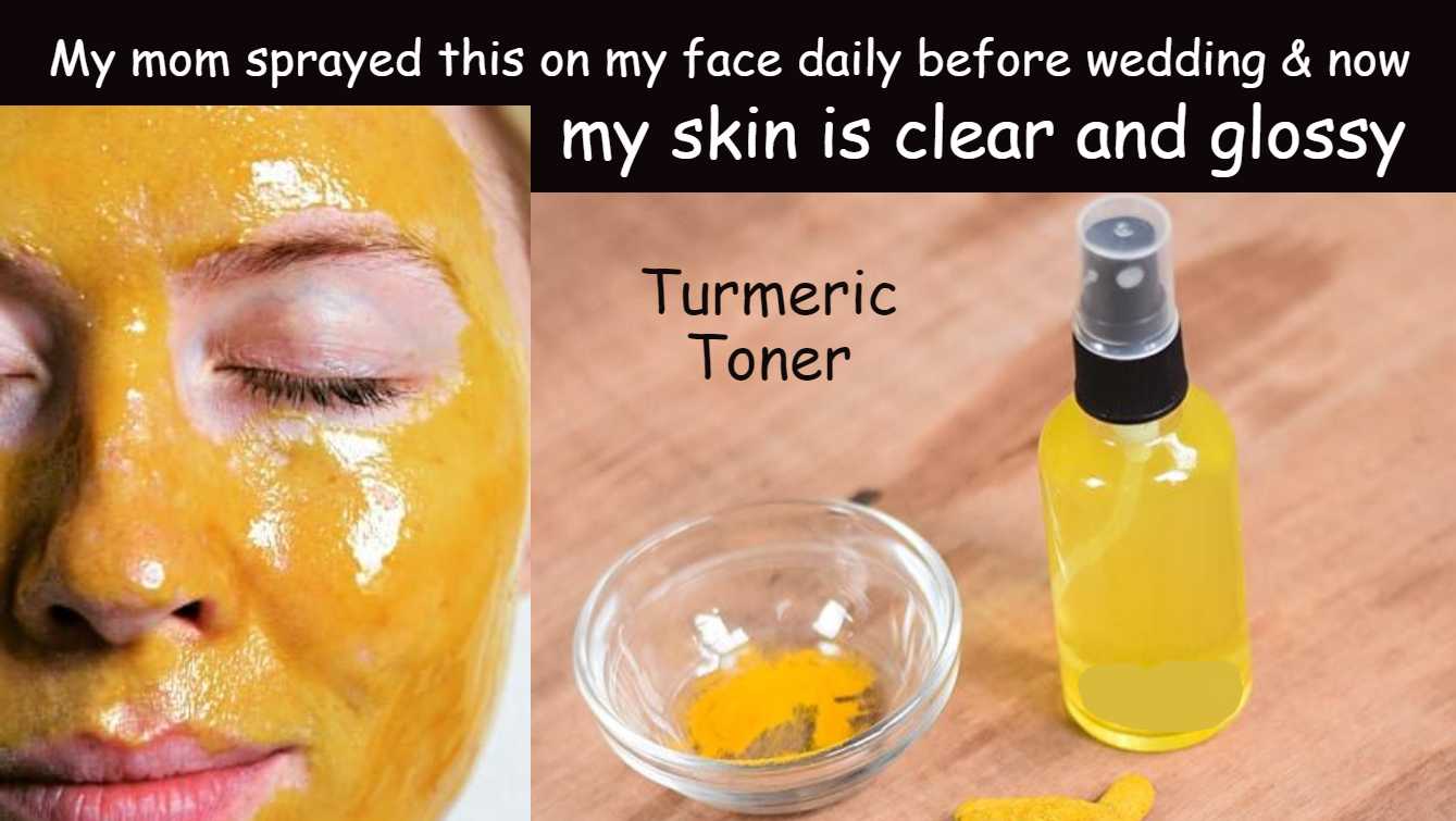 Homemade Turmeric Toner For Dark Spots Glass Skin Facial Toner