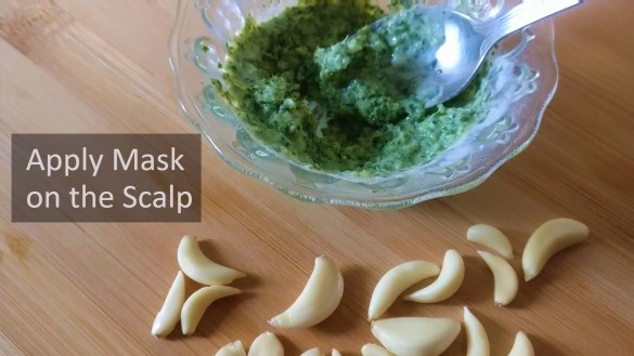 Curry Leaves Hair Mask