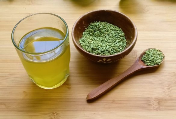 fennel seeds water