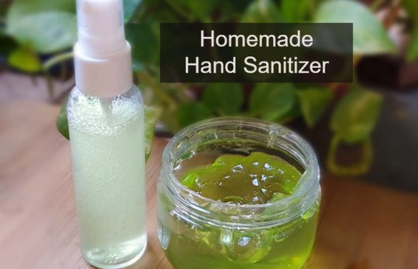 Homemade Hand Sanitizer