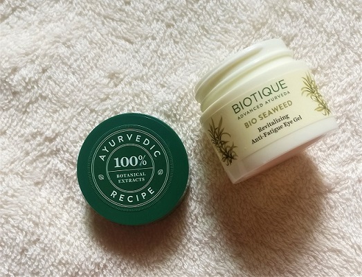 Biotique Bio Sea Weed Revitalizing Anti Fatigue Eye Gel Review