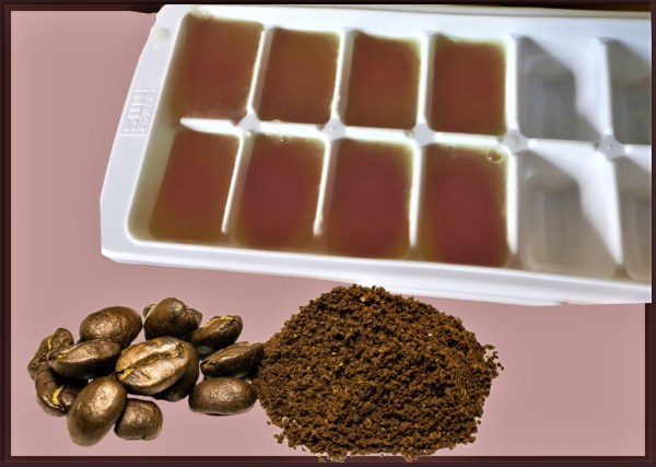 Coffee Ice cubes to treat Puffy Eyes