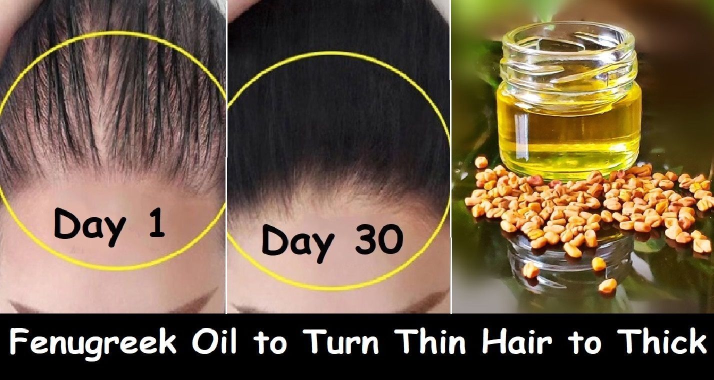 Homemade Fenugreek Oil for Hair Growth Get Thick Hair
