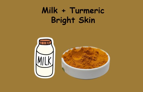 1. Turmeric Milk Face Mask for Bright Skin
