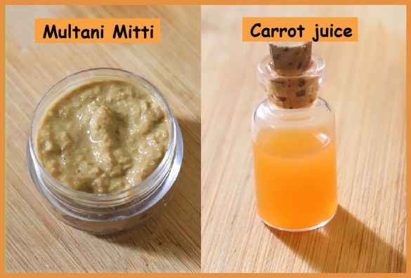Multani Mitti face pack for oily skin