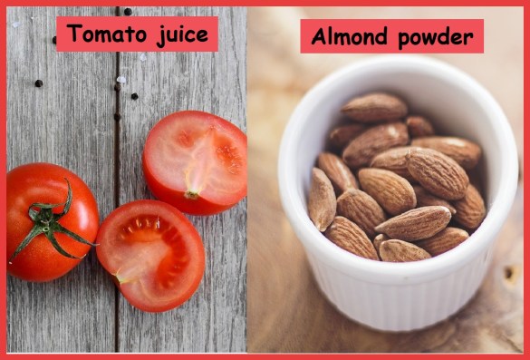 tomato face pack for oily skin