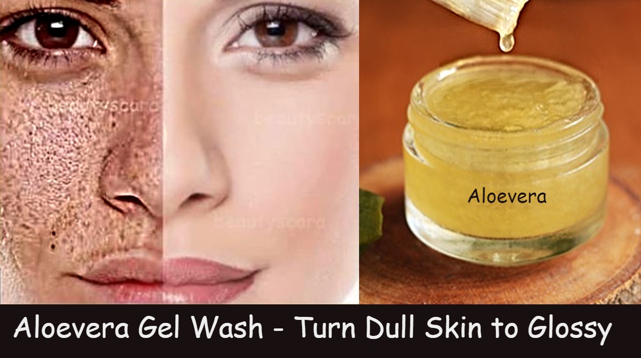 Homemade AloeVera Face Wash Acne & Pimples Natural DIY Cleanser