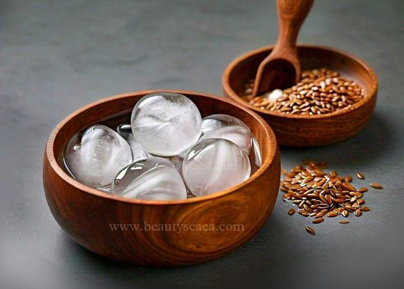 flaxseed ice cubes