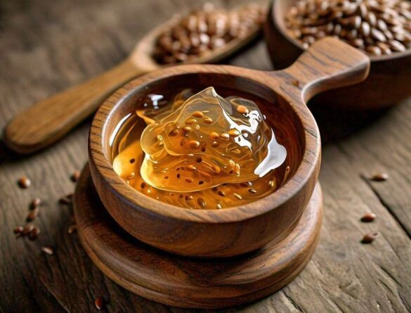homemade flaxseed gel for skin