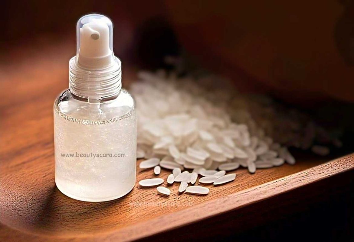 homemade rice serum